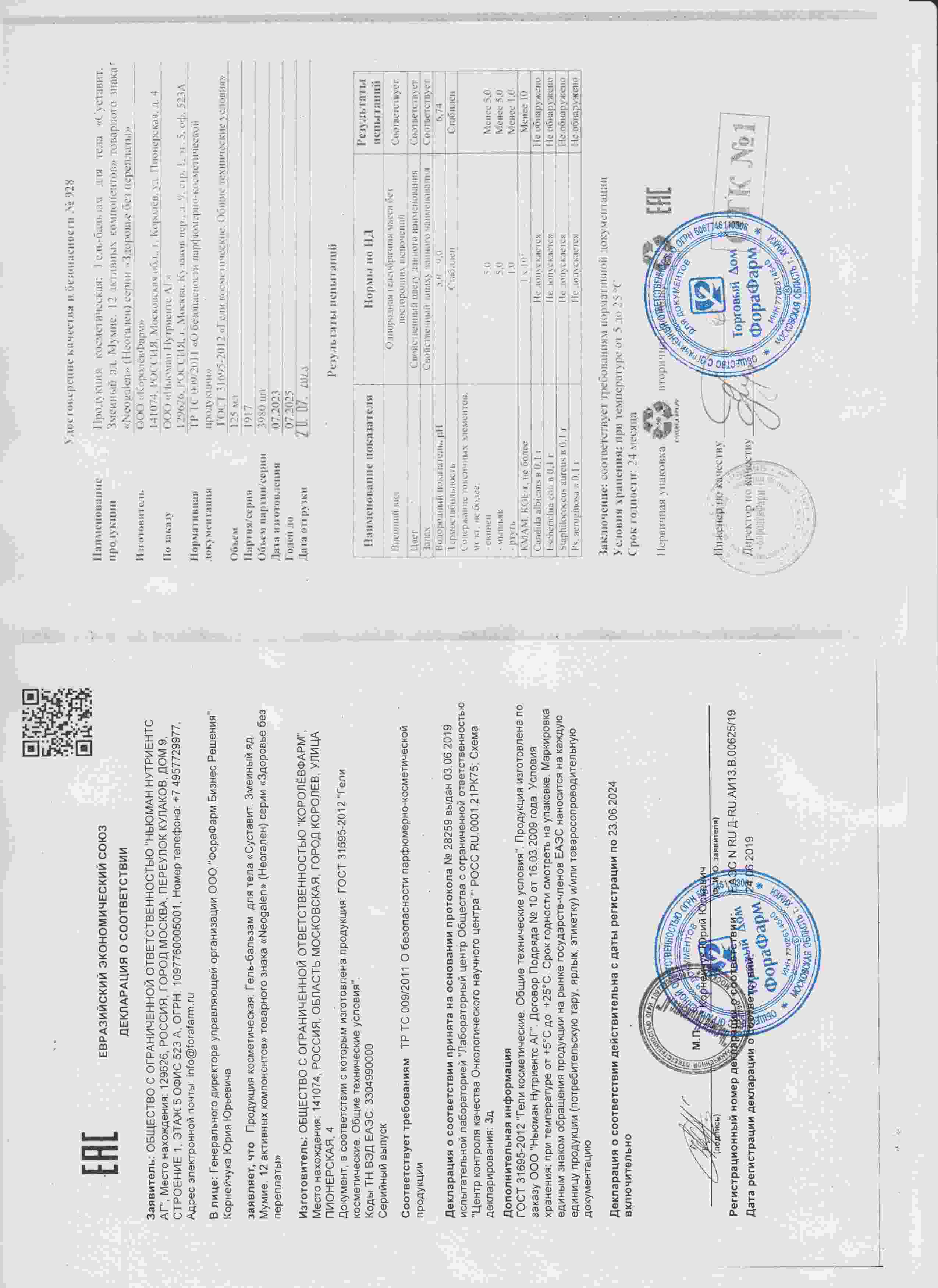 Паспорт №072023